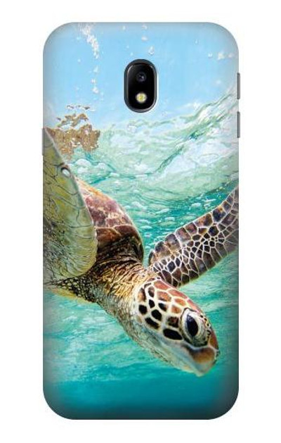 S1377 Ocean Sea Turtle Case Cover Custodia per Samsung Galaxy J3 (2017) EU Version