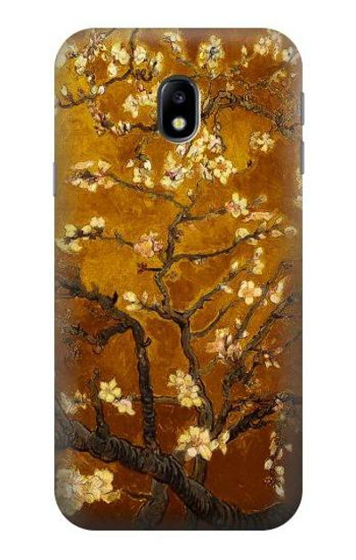 S2663 Yellow Blossoming Almond Tree Van Gogh Case Cover Custodia per Samsung Galaxy J3 (2017) EU Version