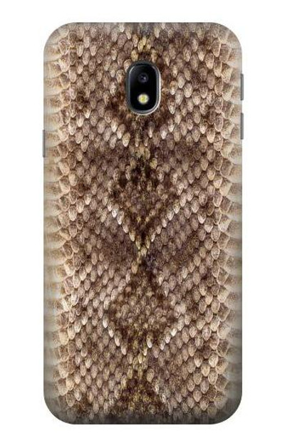 S2875 Rattle Snake Skin Graphic Printed Case Cover Custodia per Samsung Galaxy J3 (2017) EU Version
