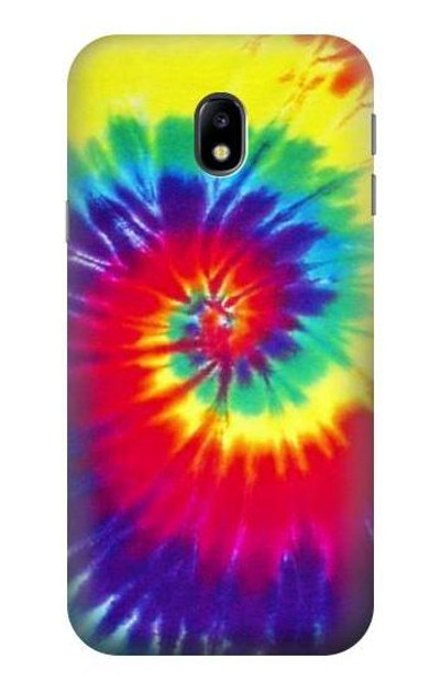 S2884 Tie Dye Swirl Color Case Cover Custodia per Samsung Galaxy J3 (2017) EU Version