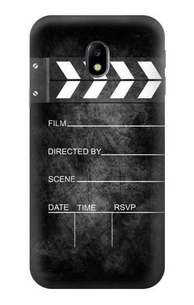 S2919 Vintage Director Clapboard Case Cover Custodia per Samsung Galaxy J3 (2017) EU Version