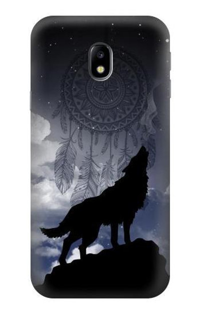 S3011 Dream Catcher Wolf Howling Case Cover Custodia per Samsung Galaxy J3 (2017) EU Version