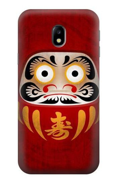 S3023 Japan Good Luck Daruma Doll Case Cover Custodia per Samsung Galaxy J3 (2017) EU Version