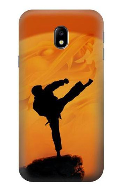 S3024 Kung Fu Karate Fighter Case Cover Custodia per Samsung Galaxy J3 (2017) EU Version