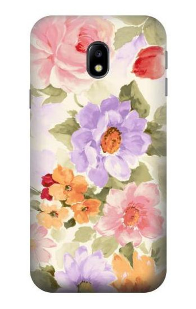 S3035 Sweet Flower Painting Case Cover Custodia per Samsung Galaxy J3 (2017) EU Version