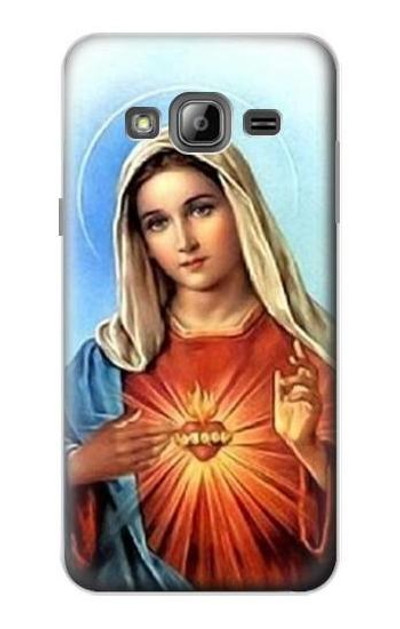 S2420 The Virgin Mary Santa Maria Case Cover Custodia per Samsung Galaxy J3 (2016)