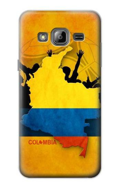 S2996 Colombia Football Soccer Copa 2016 Case Cover Custodia per Samsung Galaxy J3 (2016)