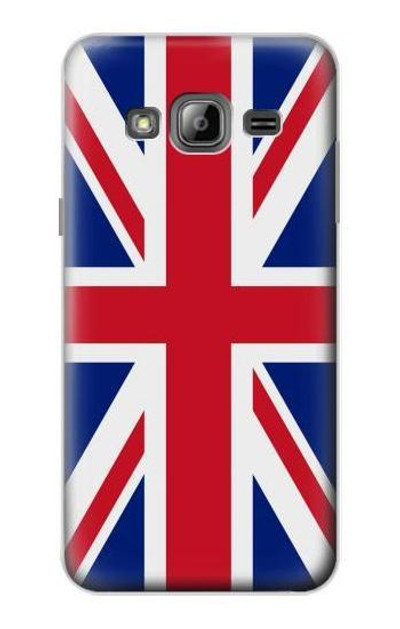 S3103 Flag of The United Kingdom Case Cover Custodia per Samsung Galaxy J3 (2016)