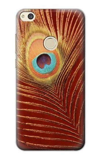 S0512 Peacock Case Cover Custodia per Huawei P8 Lite (2017)