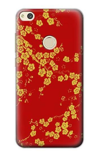 S2050 Cherry Blossoms Chinese Graphic Printed Case Cover Custodia per Huawei P8 Lite (2017)