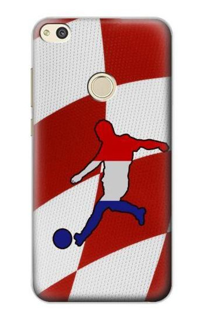 S2993 Croatia Football Soccer Euro 2016 Case Cover Custodia per Huawei P8 Lite (2017)