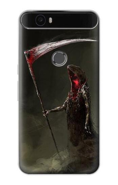 S1319 Grim Reaper Death Scythe Case Cover Custodia per Huawei Nexus 6P