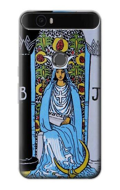 S2764 High Priestess Tarot Card Case Cover Custodia per Huawei Nexus 6P