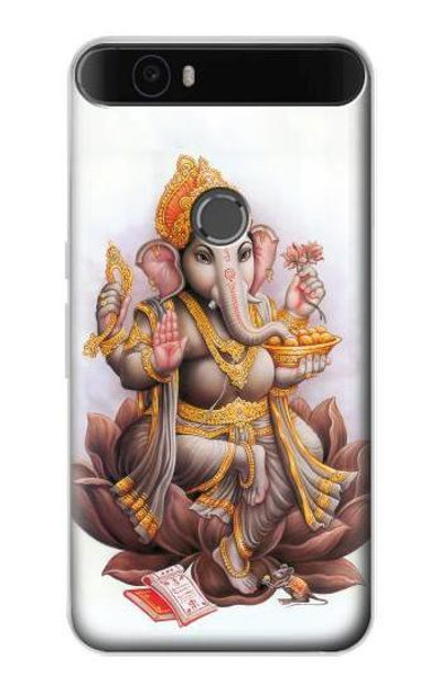 S2820 Hindu God Ganesha Ganapati Vinayaka Case Cover Custodia per Huawei Nexus 6P