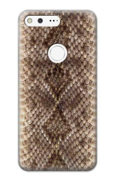 S2875 Rattle Snake Skin Graphic Printed Case Cover Custodia per Google Pixel XL