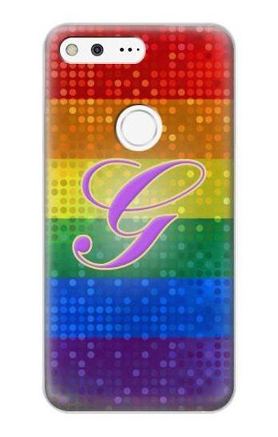 S2899 Rainbow LGBT Gay Pride Flag Case Cover Custodia per Google Pixel XL