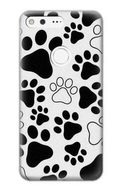 S2904 Dog Paw Prints Case Cover Custodia per Google Pixel XL