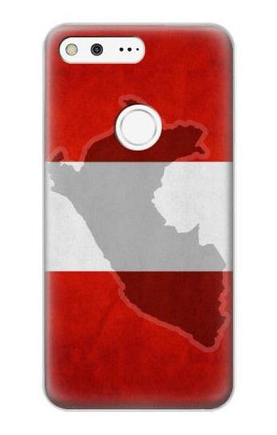 S3018 Peru Flag Case Cover Custodia per Google Pixel XL