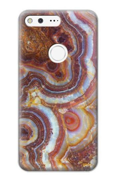 S3034 Colored Marble Texture Printed Case Cover Custodia per Google Pixel XL