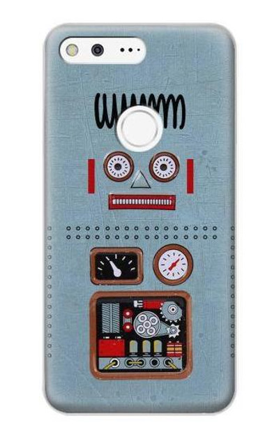 S3040 Retro Robot Toy Case Cover Custodia per Google Pixel XL