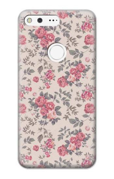 S3095 Vintage Rose Pattern Case Cover Custodia per Google Pixel XL