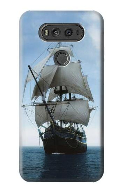 S1096 Sailing Ship in an Ocean Case Cover Custodia per LG V20