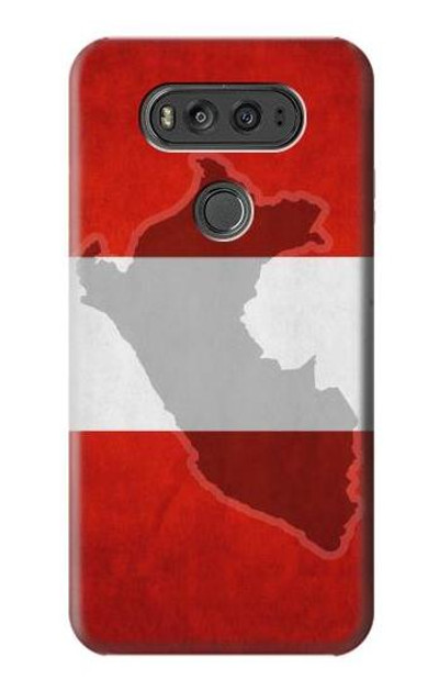 S3018 Peru Flag Case Cover Custodia per LG V20