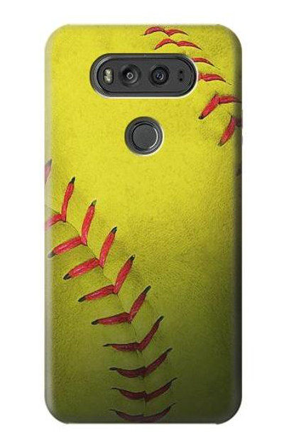 S3031 Yellow Softball Ball Case Cover Custodia per LG V20