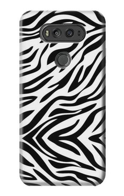 S3056 Zebra Skin Texture Graphic Printed Case Cover Custodia per LG V20