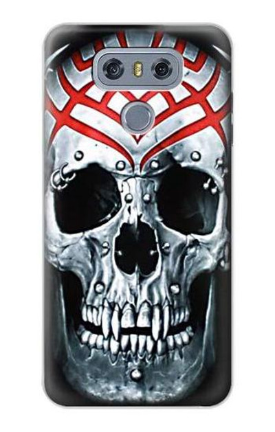 S0223 Vampire Skull Tattoo Case Cover Custodia per LG G6