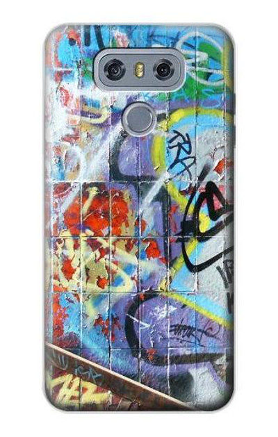 S0588 Wall Graffiti Case Cover Custodia per LG G6