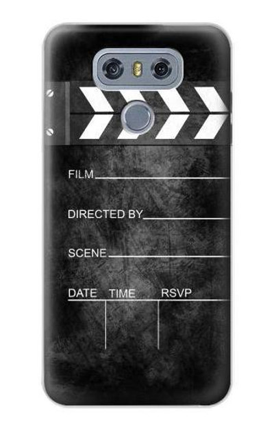 S2919 Vintage Director Clapboard Case Cover Custodia per LG G6