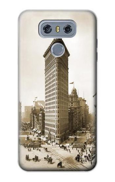 S3046 Old New York Flatiron Building Case Cover Custodia per LG G6