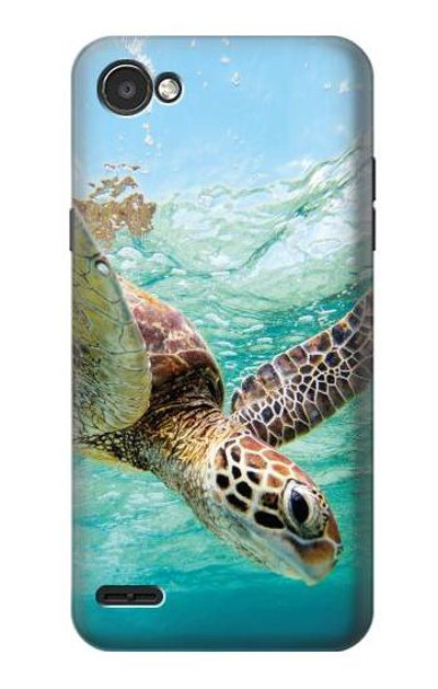 S1377 Ocean Sea Turtle Case Cover Custodia per LG Q6