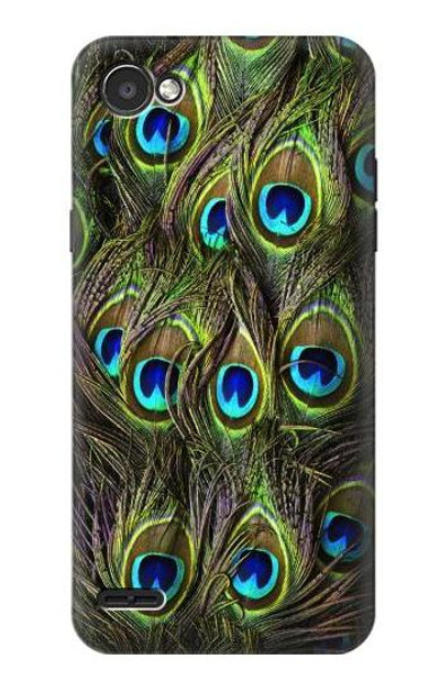 S1965 Peacock Feather Case Cover Custodia per LG Q6