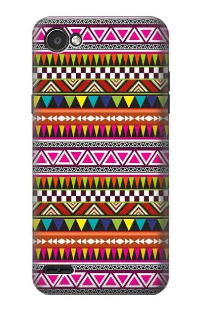 S2292 Aztec Tribal Pattern Case Cover Custodia per LG Q6