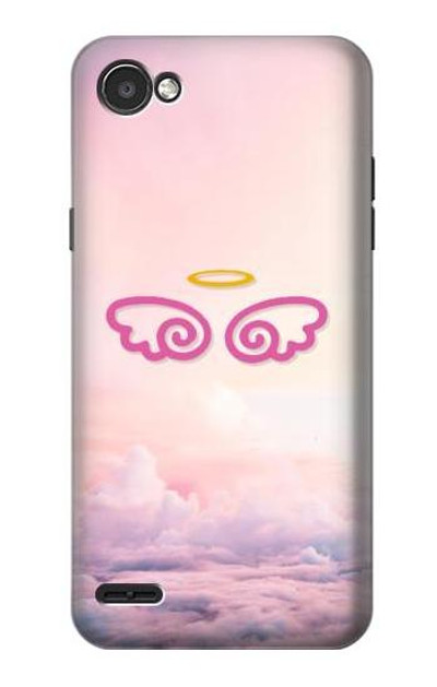 S2514 Cute Angel Wings Case Cover Custodia per LG Q6