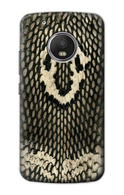 S2711 King Cobra Snake Skin Graphic Printed Case Cover Custodia per Motorola Moto G5 Plus