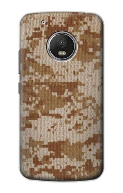 S2939 Desert Digital Camo Camouflage Case Cover Custodia per Motorola Moto G5 Plus