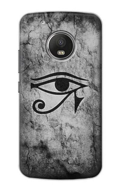 S3108 Ancient Egyptian Sun Eye Of Horus Case Cover Custodia per Motorola Moto G5 Plus