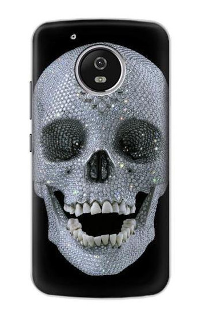 S1286 Diamond Skull Case Cover Custodia per Motorola Moto G5