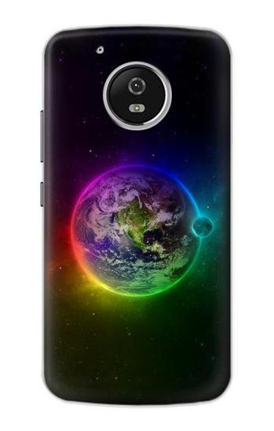 S2570 Colorful Planet Case Cover Custodia per Motorola Moto G5