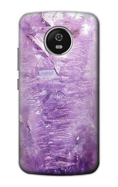 S2690 Amethyst Crystals Graphic Printed Case Cover Custodia per Motorola Moto G5