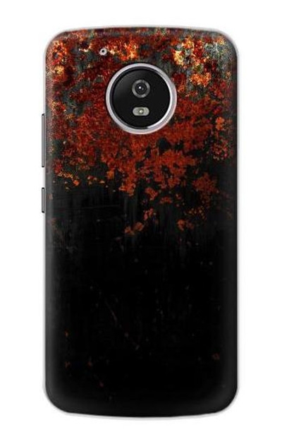 S3071 Rusted Metal Texture Graphic Case Cover Custodia per Motorola Moto G5