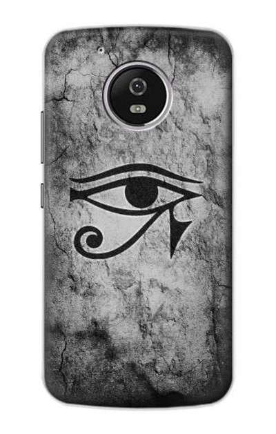 S3108 Ancient Egyptian Sun Eye Of Horus Case Cover Custodia per Motorola Moto G5