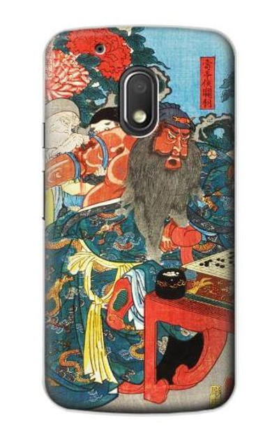 S1826 Utagawa Kuniyoshi Guan Yu Case Cover Custodia per Motorola Moto G4 Play