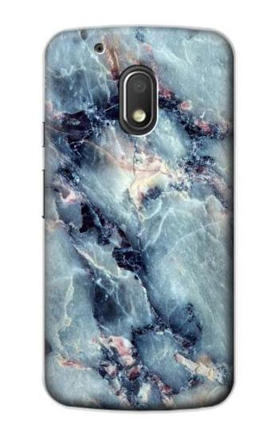 S2689 Blue Marble Texture Graphic Printed Case Cover Custodia per Motorola Moto G4 Play