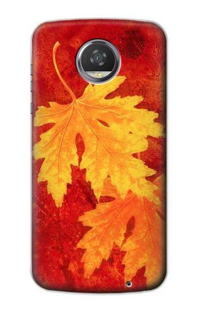 S0479 Maple Leaf Case Cover Custodia per Motorola Moto Z2 Play, Z2 Force