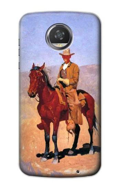 S0772 Cowboy Western Case Cover Custodia per Motorola Moto Z2 Play, Z2 Force