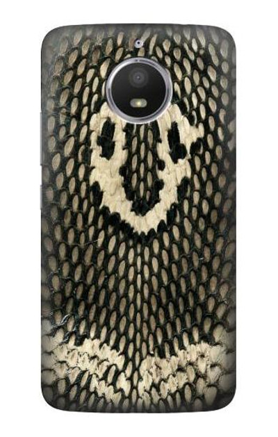 S2711 King Cobra Snake Skin Graphic Printed Case Cover Custodia per Motorola Moto E4 Plus